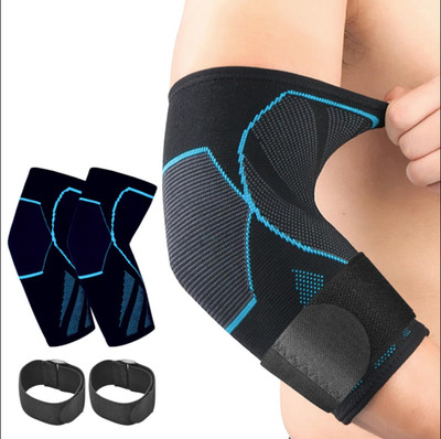 Arm & Elbow Compression Sleeve(1 Pair)，Tennis Elbow Braces