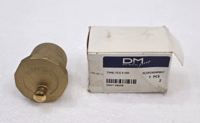 DAN MARINE TCS 5 HD VENT VALVE SCSP24040807 10 BAR 110C