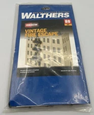 Walthers Cornerstone (HO) 933-3729 Vintage Fire Escape Kit New Sealed Packaging