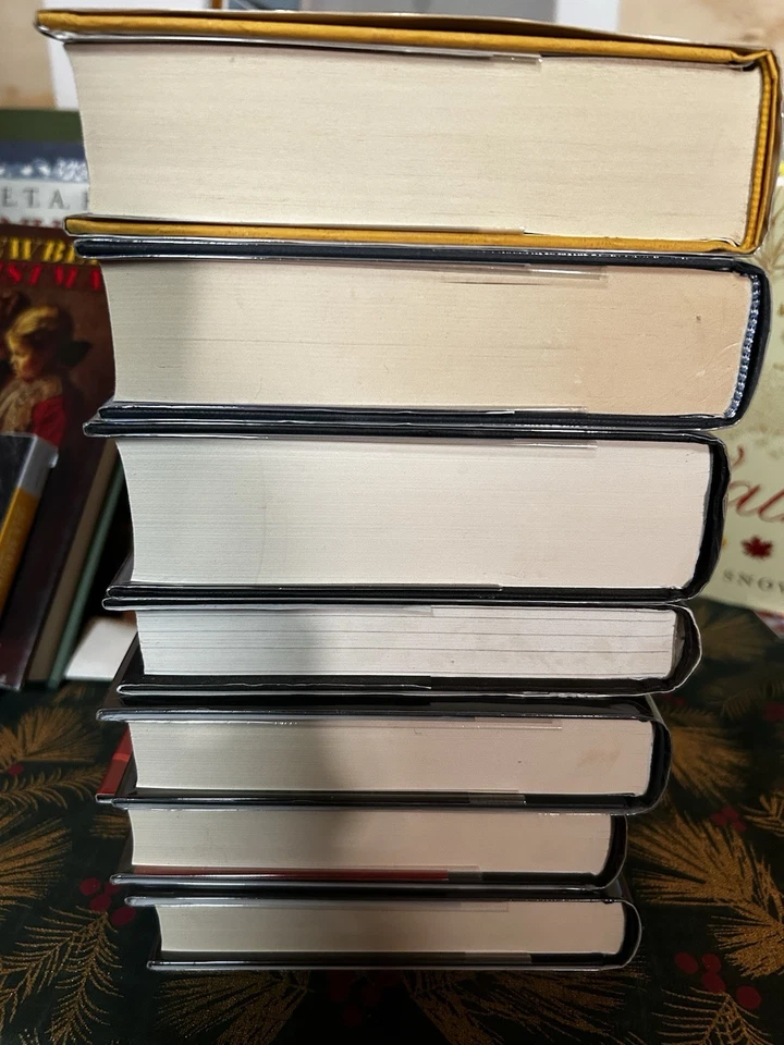 Lot of 7 Signed First Edition HC NEW Thrillers -read descript COLLECTOR PHOTOS - Image 3 of 4