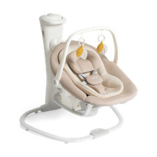  Color: Almond Joie-Ancho 2-in-1 Wind-Up Swing  Rocker 6881