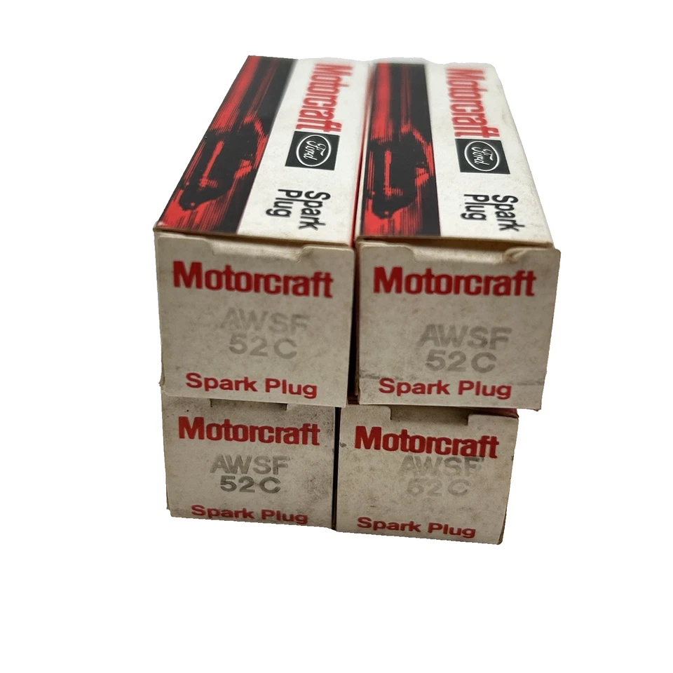 NUEVO 1985-1989 Ford Ranger Aerostar Juego de 4 bujías Motorcraft AWSF-52-C Foto 2 de 4