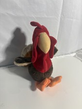 Vintage Russ Berrie And Co Tom Turkey Stuffed Animal Plush Thanksgiving