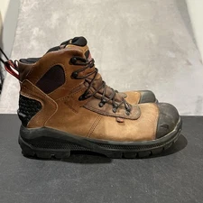 Red Wing CRV 6" Work Boots Mens 11 Brown Waterproof Safety Toe EH Made USA 2436