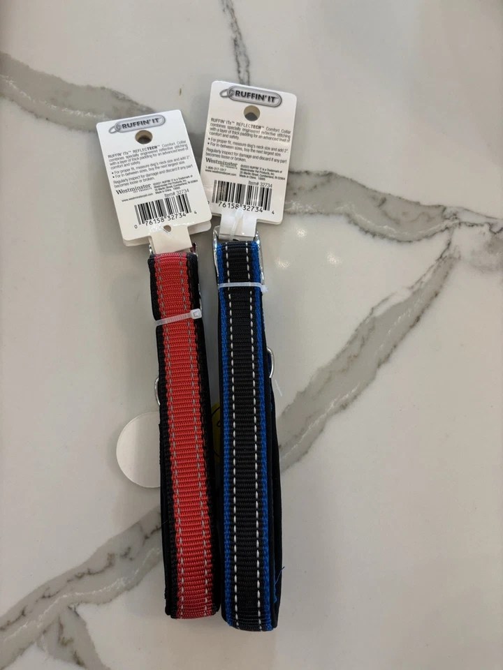 Lot of 2 NEW Dog Collars Adjustable - Image 2 of 2