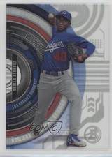 2017 Bowman High Tek Pattern 3 Big Bowman Logo Yadier Alvarez #BHT-YA 2u3
