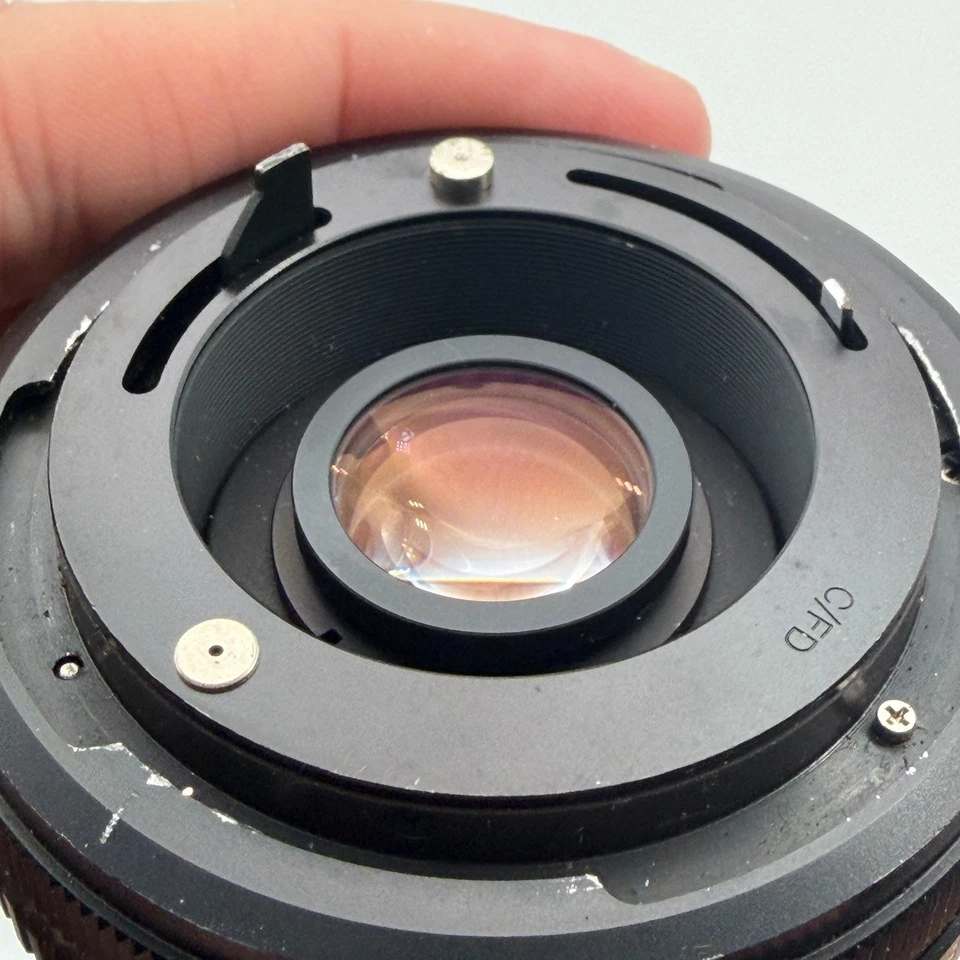 Tokina EL 28mm Lens f2.8 Canon FD Vintage Black 1:2.8 - Image 4 of 4
