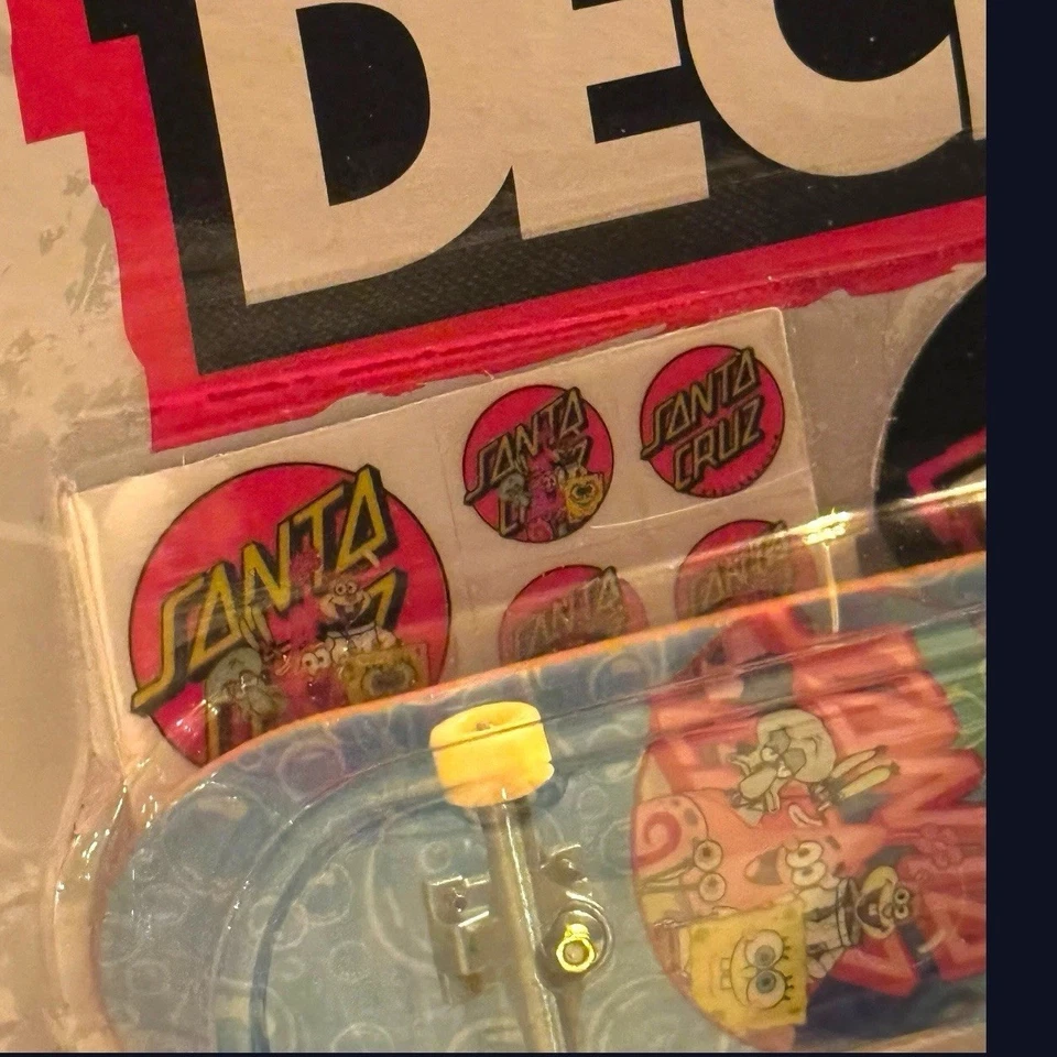 Tech Deck & Hot Wheels Skate SpongeBob Fingerboards Lot of 3 🔥✅ – Sealed NIB! - Image 4 of 4