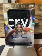 2026 Topps Midnight UFC Jaqueline Amorim Rookie Patch Auto RPA /5 Daybreak
