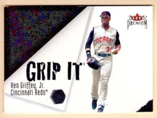 KEN GRIFFEY JR ⚾ INSERT ⚾ 2001 FLEER PREMIUM * GRIP IT RIP IT #11 GR * FREE S&H