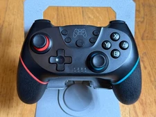 OEM Nintendo Switch Turbo Wireless Controller Black Very Good works