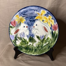 Adorable Vintage Handmade Hand Painted Cerami...