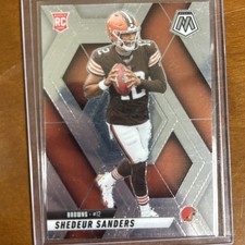 2025 Panini Mosaic Shedeur Sanders Base RC #302 Cleveland Browns