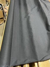 Black NyCo Ripstop Wrinkle Resistant Military Fabric 66”