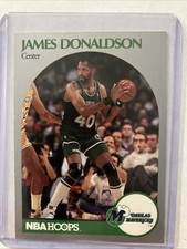 1990-91 James Lee Donaldson NBA HOOPS Basketball Card #85