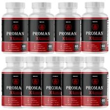 Proman XL Natural Formula Supplement for Strength & Endurance, 9 Packs