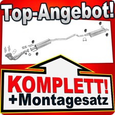 Auspuff für OPEL ASTRA F 1.4 1.6 Kombi Caravan 01.1996-04.1998 Auspuffanlage