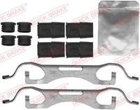 Quick Brake 109-1887 ZubehöR-Set, Scheibenbremsbelag FüR Ford Usa, Mercedes-Benz