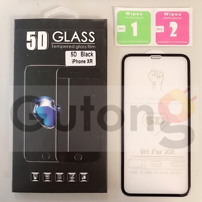 Apple iPhone XR screen protector schutzglas schutzfolien full glue 5D full cover