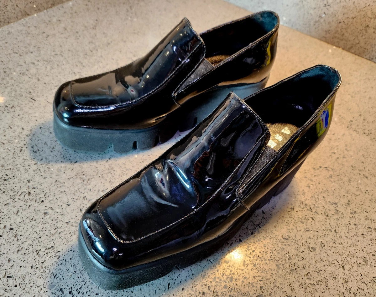 Shiny sales platform shoes