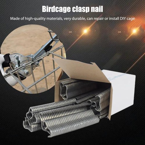 Stainless Steel Cage Assembly Tongs DIY Bird Cages Grip Gardening Tools #g - Picture 6 of 14