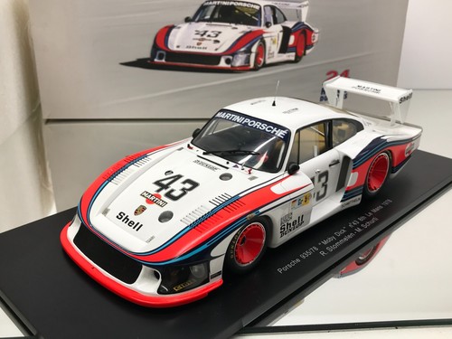 SPARK 18S030 PORSCHE 935/78 MOBY DICK MARTINI LM 1978 #43 -1:18- GOOD IN BOX - Picture 6 of 17