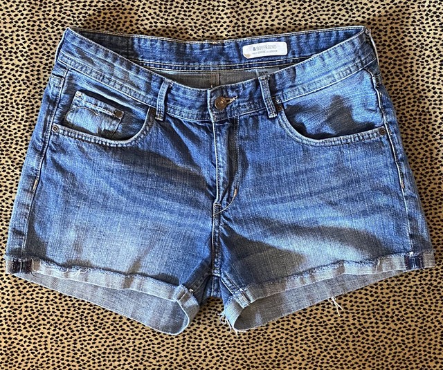 hm denim shorts