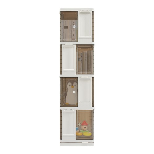 4-Tier Rotating Bookshelf, Book Storage Shelf, Floor Standing Rotating Bookcase - Picture 2 of 16