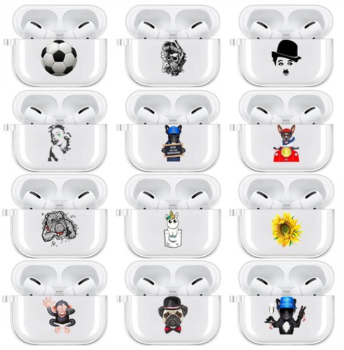 Custodie Cover in TPU morbido per Auricolari Cuffie Apple Airpods PRO FANT.  T6 | eBay