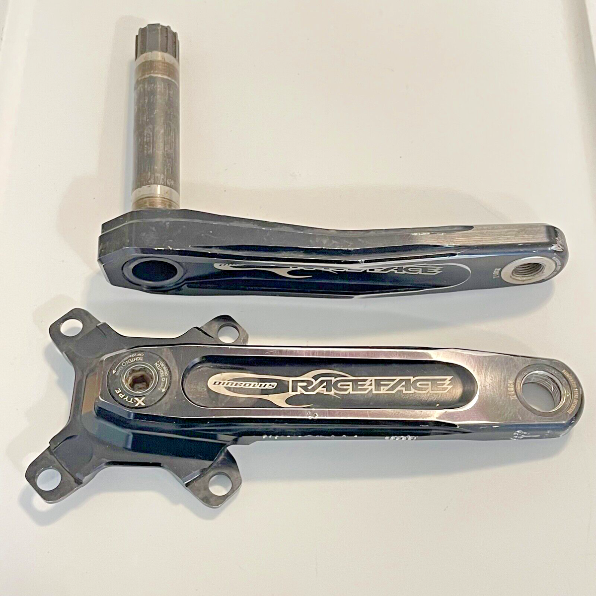 Race Face Diabolus DH 175 X-Type Crankset 104/64 Vintage Retro | eBay