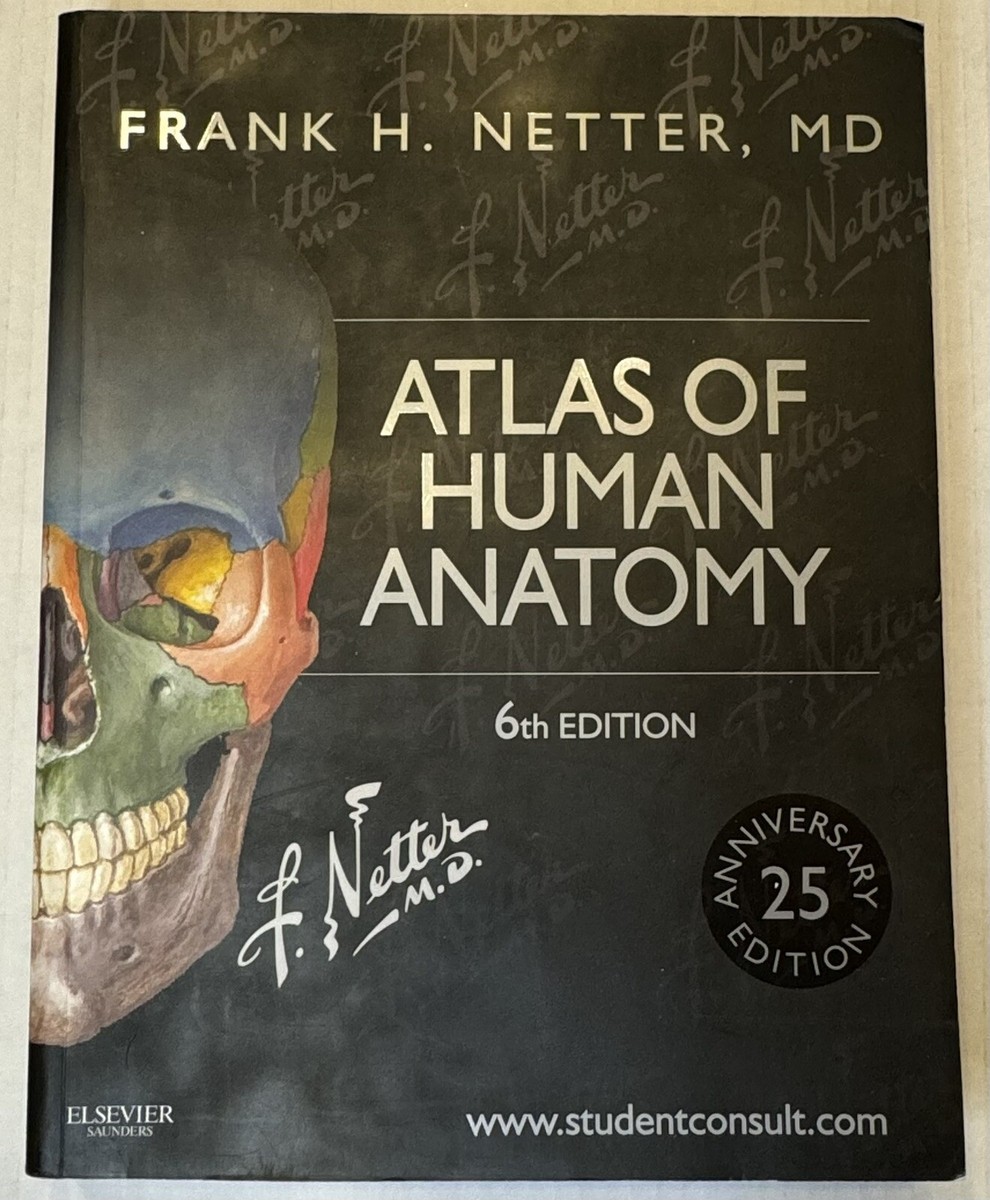 Atlas of Human Anatomy, Professional Netter MD Frank 6th