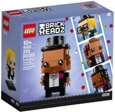 40384 WEDDING GROOM brick headz lego legos set brickheadz marriage married NEW