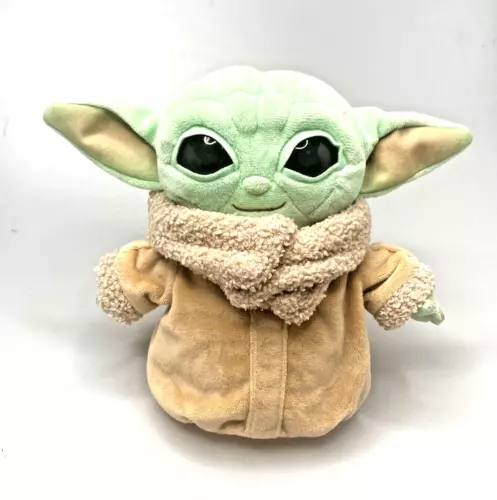 Star Wars Mandalorian Baby Yoda Grogu 8" Plush Doll Mattel=