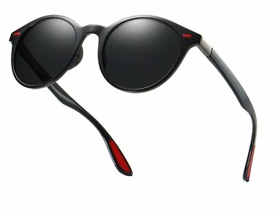Gafas De Sol Lentes De Moda Hombers Circular Redondo Polarized Sport Sunglasses