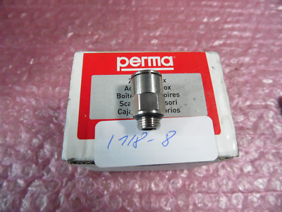 Perma Star Control 101570 Steckverschraubung I 1/8 - 8, Neu OVP mit 25 Stück