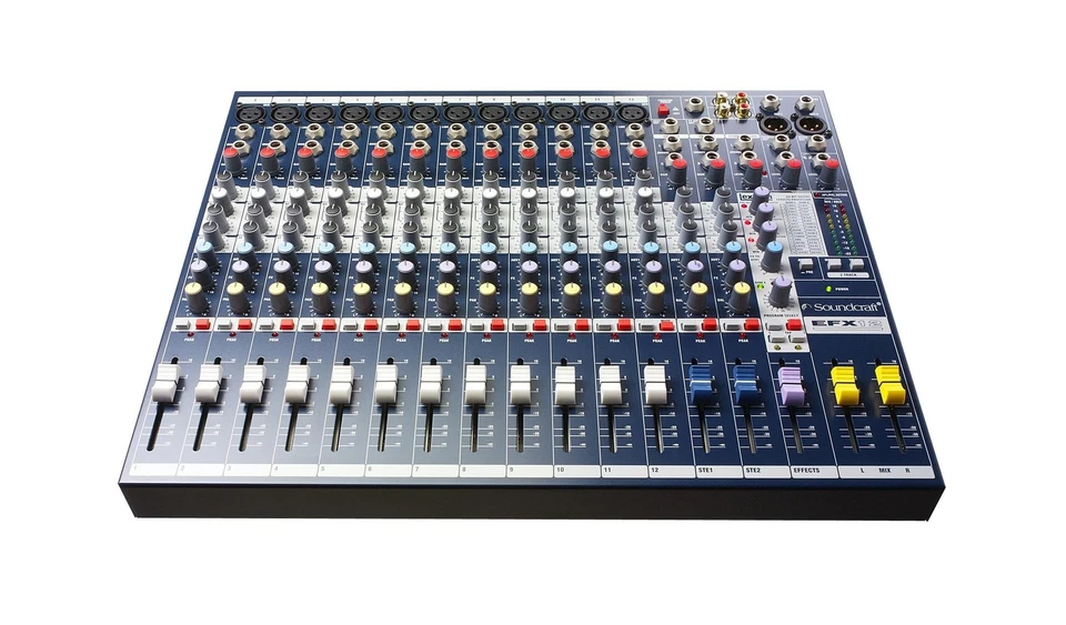 Soundcraft EFX12 High-Performance 12-Channel Lexicon Effect Mixer - Image 2 of 4
