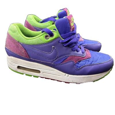 2008 Nike Air Max Womens Size Purple Pink Mean Green Rave 319986-551 