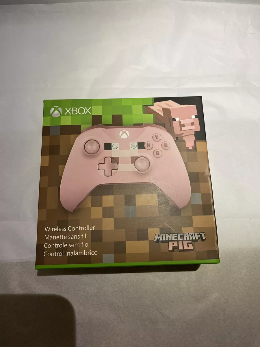 Microsoft XBOX ONE Minecraft PIG Special Edition REPLACEMENT BOX