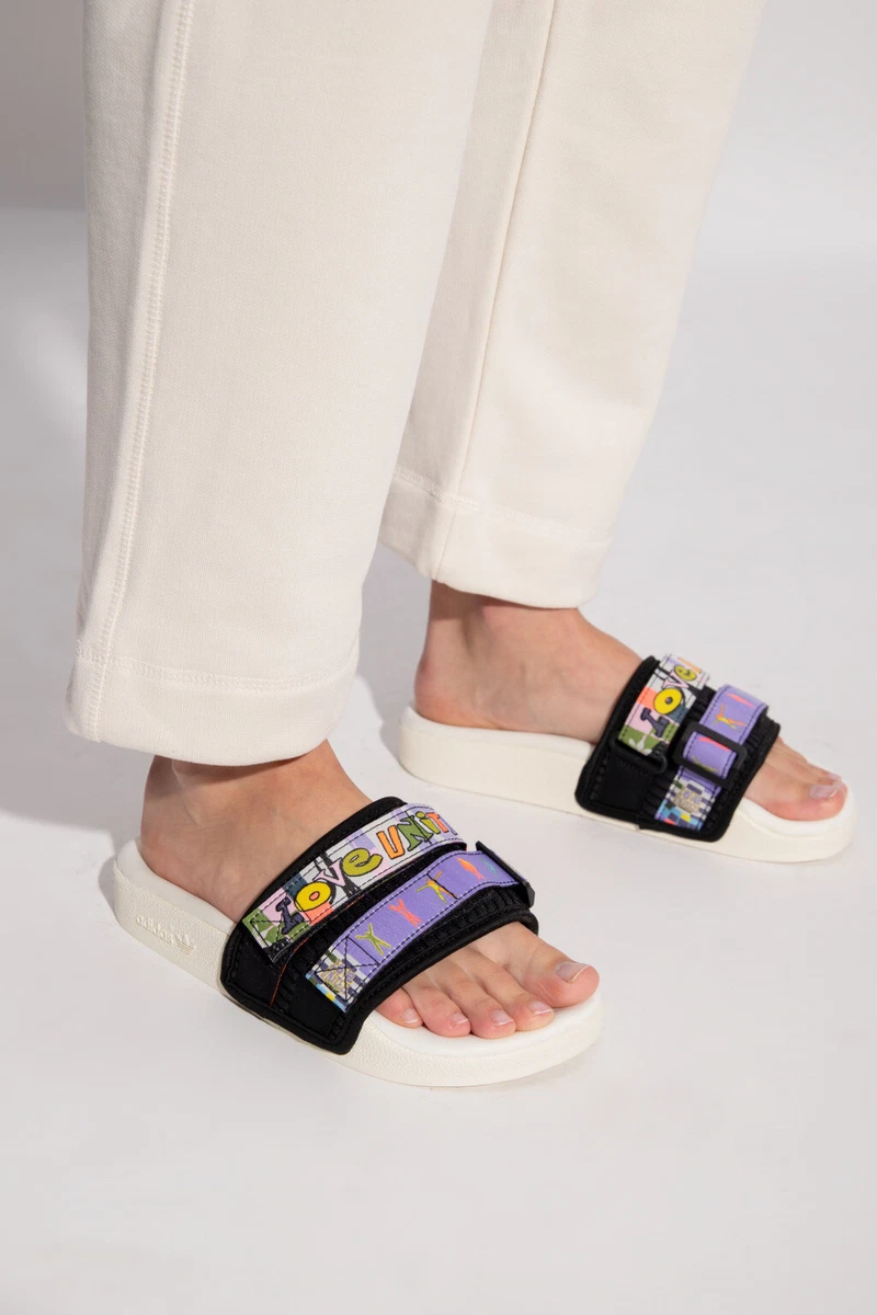 Men's adidas adilette pride slide sandals sale