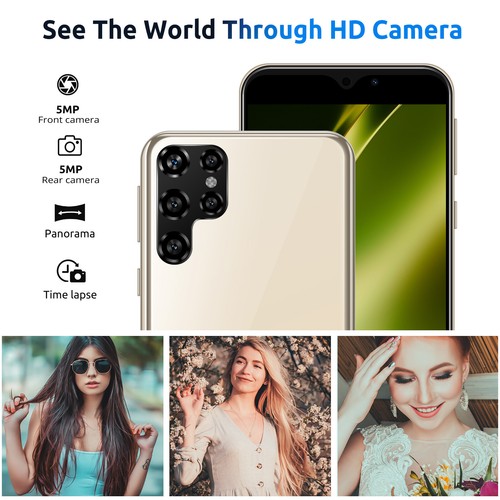 Unlocked Phone 4G LTE Smartphone Android 64GB Cell Phone 2024 Quad Core 2 SIM US - Picture 18 of 52