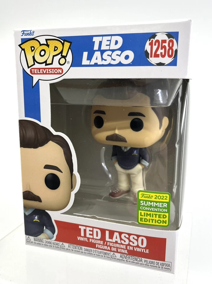 TED LASSO POP Vinyl TED LASSO #1258 Summer Convention SDCC 2022 Foto 2 de 4
