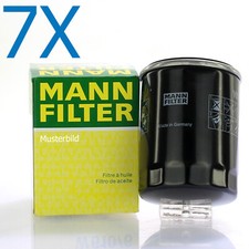7x MANN-FILTER Ölfilter W671/1 passend für Mazda MX-5 2 Demio 323 F V 1.3 16V