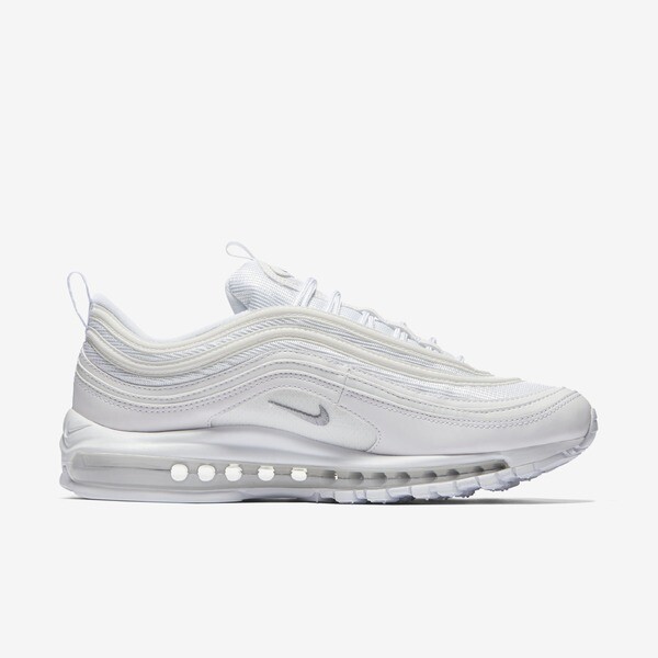 るいです Nike Air Max 97 [921826-101] Men Casual Shoes White/Wolf