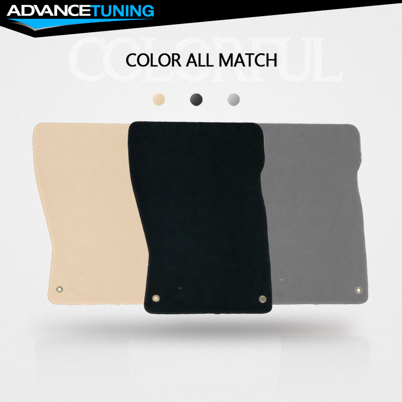 Fits 1113 Infiniti M37 Sedan Floor Mats Front & Rear Black Nylon 3PC