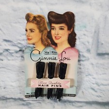 Vintage Sta Rite Ginnie Lou Hair Pins NOS No. 210