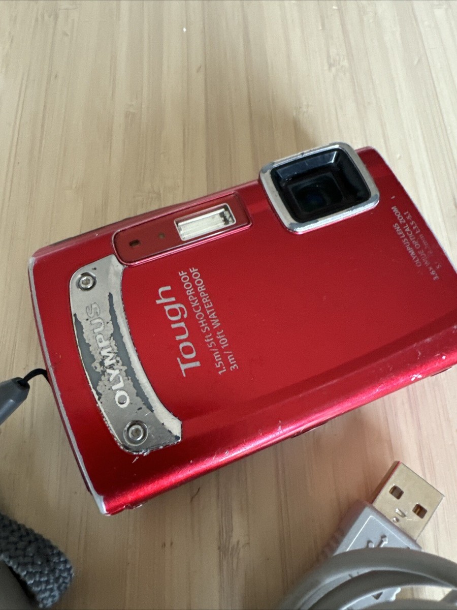 Olympus Tough TG-310 14.0MP Digital Camera - Silver for sale