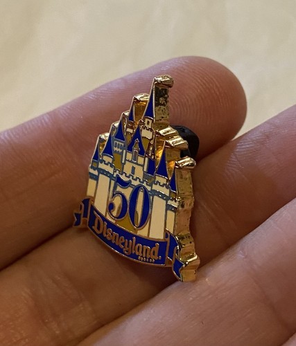 Disney Pin DLR Cast Member 50th Anniversary Castle Pin - Picture 4 of 5