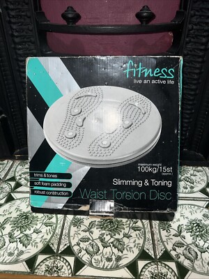 TJM Massage Twister One Body Tone Beine Trim Taille rutschfeste Oberfläche grau gebraucht