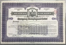 CoolBonds NY Emergency Unemployment Relief * $50.000 (1935/03) * 3,000% * 505