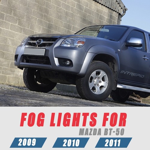 Halogen Fog Light Bumper Frame Cover Daytime Running Light For Mazda BT-50 09-11 - Bild 5 von 24